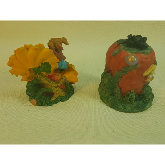 Flower & Apple Easter figures hidden homes KE270 - Picture 3 of 10